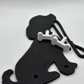 Móc treo dây dắt chó hình chú cún độc đáo cho không gian nhà bạn - Thumbnail 2