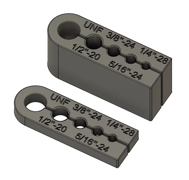 Kẹp siết ốc/vít ren inch UNF (Screw clamp imperial UNF-thread) - Image 1