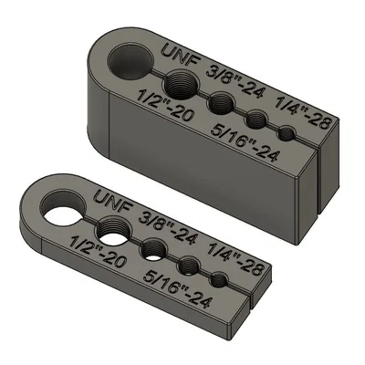 Kẹp siết ốc/vít ren inch UNF (Screw clamp imperial UNF-thread)