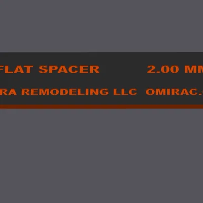 Miếng căn lắp ngăn kéo phẳng (Flat drawer setup spacers)
