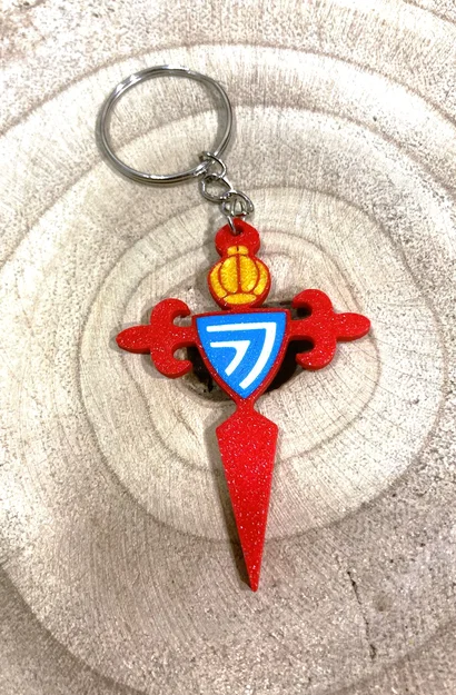 Móc khóa Celta de Vigo - Phụ kiện in 3D dành riêng cho fan bóng đá - Image 2