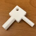 Chìa thay thế cho hộp/khay dispenser trong phòng tắm - Thumbnail 1