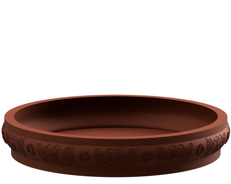 Bình hoa rộng (Mặt trời) - Image 3