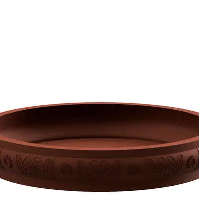 Bình hoa rộng (Mặt trời)
