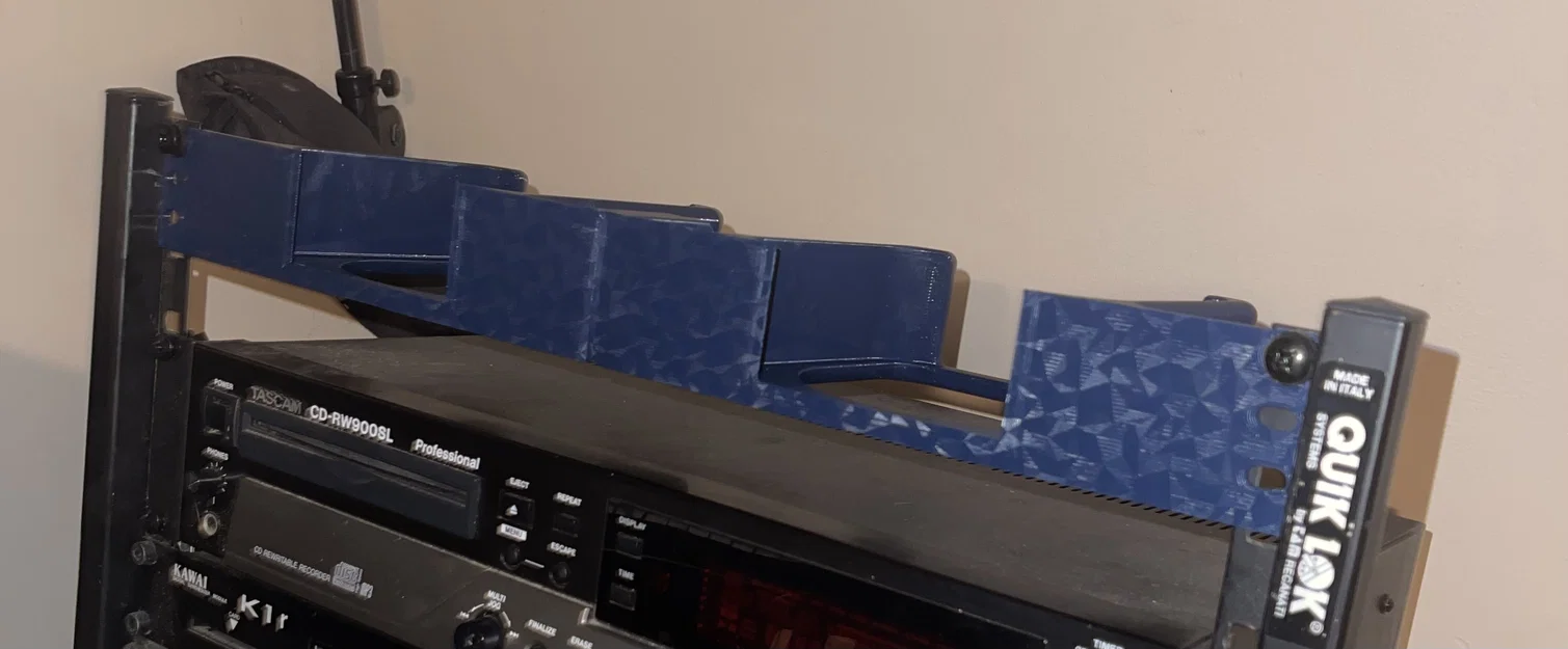 Bộ gá M4 Mac Mini đôi cho rack 19" (Rack Mount) - Image 1