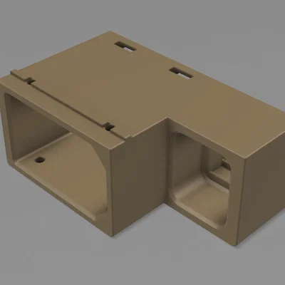 Khung ổ cắm nguồn Voron V0 tích hợp khe RJ45 tiện lợi