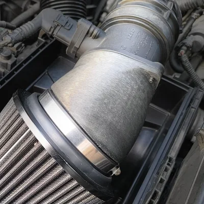 Adapter lọc gió cone 102mm cho Volvo V70 D5 (P2) (chuyển từ airbox zin)