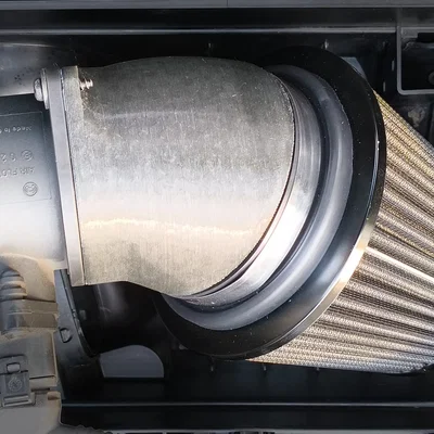 Adapter lọc gió cone 102mm cho Volvo V70 D5 (P2) (chuyển từ airbox zin)