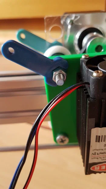 X-Carriage-Adjustable – Cụm trục X chỉnh độ rơ cho laser engraver - Image 11
