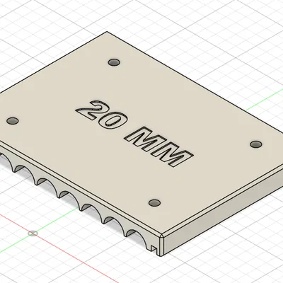 Khuôn làm mồi câu cá Boilie 20mm (8 rãnh) in 3D tiện lợi
