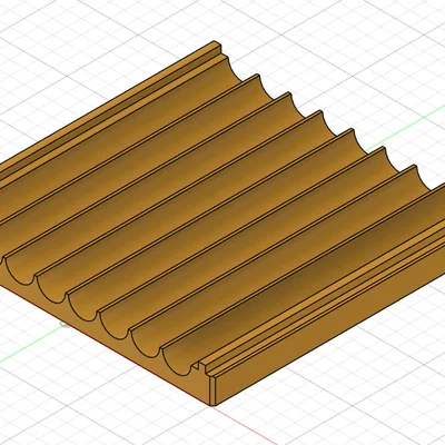 Khuôn làm mồi câu cá Boilie 20mm (8 rãnh) in 3D tiện lợi