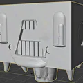 Mô hình đầu nhân vật Chadam (Alex Pardee art) - File in 3D độc đáo - Thumbnail 3
