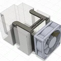 Ngàm gắn quạt 60mm cho heatsink thụ động Supermicro SNK-P0068PS 2U - Thumbnail 3