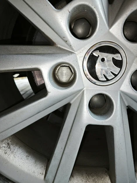 Nắp đậy bảo vệ bu-lông bánh xe cho Skoda Octavia 3 (17 inch) - Image 1