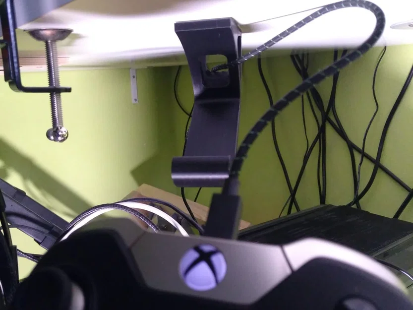 Giá treo tay cầm Xbox One Elite gắn dưới bàn (Underdesk Mount) - Image 3