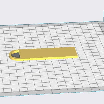Mẫu Móc Khóa 3D Cá Nhân Hóa Đơn Giản Dễ In