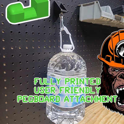 PegPin - Ngàm gắn Pegboard in hoàn toàn - SIÊU CHẮC!