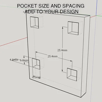 PegPin - Ngàm gắn Pegboard in hoàn toàn - SIÊU CHẮC!