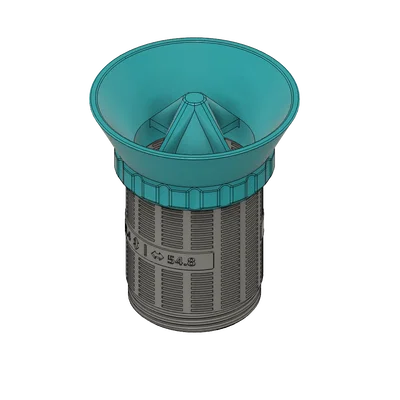 Phễu (Funnel) cho Canister Silica Gel KID'nR