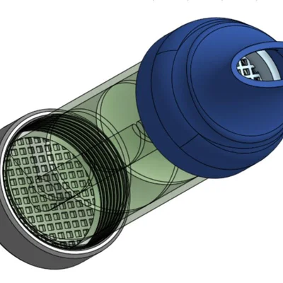 The Helixer! Bộ lọc khí cá nhân (Smoke buddy, Sploof)