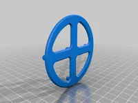 Bàn xoay mini dùng vòng bi 608 kiêm fidget - Image 1