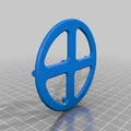 Bàn xoay mini dùng vòng bi 608 kiêm fidget - Thumbnail 1