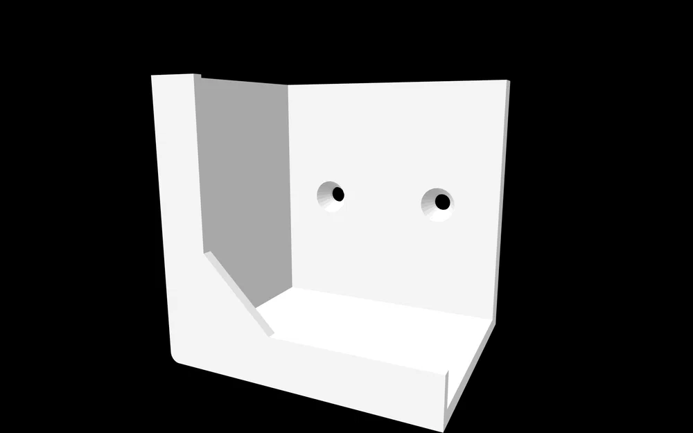 Giá treo tường cho ổ cắm phân phối (distribution socket wall mount) - Image 1