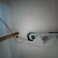 Giá treo tường cho ổ cắm phân phối (distribution socket wall mount) - Thumbnail 2