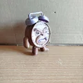 Mô hình 3D Đồng hồ báo thức quái vật trang trí bàn làm việc - Thumbnail 2
