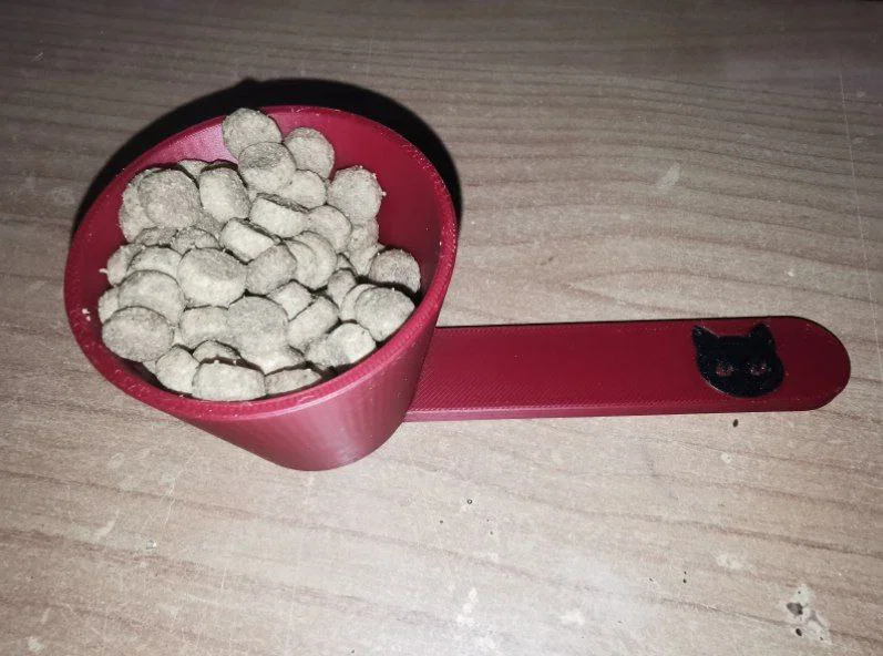 Ca đong hạt cho chó mèo (Measuring cup Croquettes Cat Dog) - Image 1