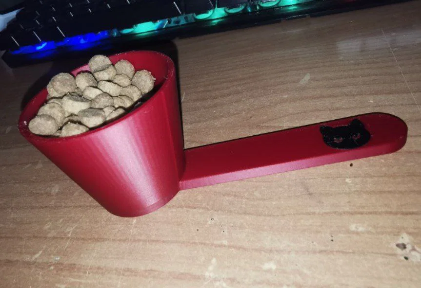 Ca đong hạt cho chó mèo (Measuring cup Croquettes Cat Dog) - Image 2