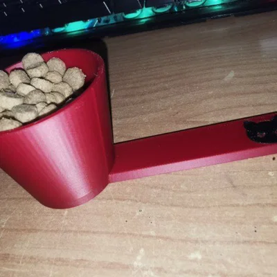Ca đong hạt cho chó mèo (Measuring cup Croquettes Cat Dog)