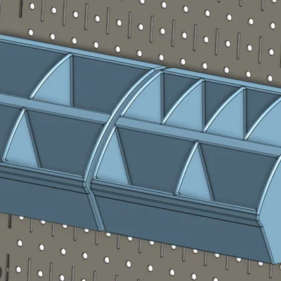 Cốc Kệ Wall Control / Giá Treo Dụng Cụ