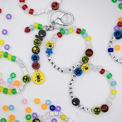 Bộ hạt charm Danger Days My Chemical Romance in 3D độc đáo
