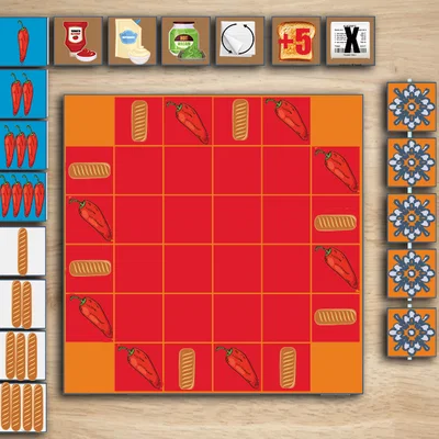 Tapas Game - Bộ trò chơi chiến thuật 3D thú vị tự in tại nhà
