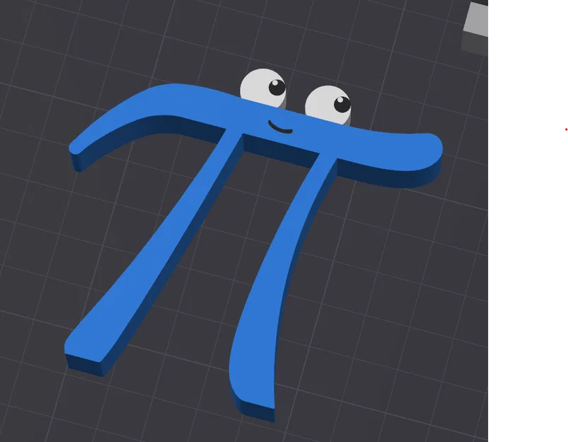 Mô hình 3D Pi Creature dễ thương - Lấy cảm hứng từ 3Blue1Brown - Image 2