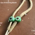 Hạt xỏ dây giày hình con mắt (Googly Eye Bead) siêu dễ thương - Thumbnail 1