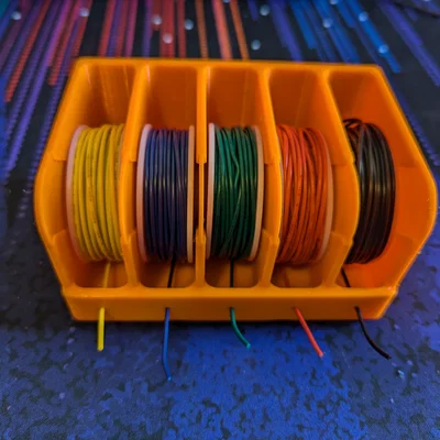 Khay đựng cuộn dây điện mini hệ Gridfinity 2x3 siêu gọn
