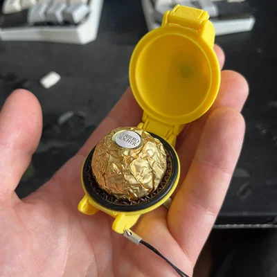 Hộp Đựng Bảo Vệ Chống Nước Cho Socola Ferrero Rocher - In 3D