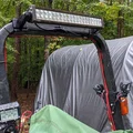 Bộ gá đèn (worklight/lightbar) cho ROP của JD 3038e (gen 1) - Thumbnail 1