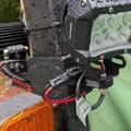 Bộ gá đèn (worklight/lightbar) cho ROP của JD 3038e (gen 1) - Thumbnail 5