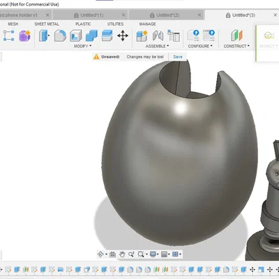 Mô hình quả trứng chú thỏ lò xo Pop up bunny egg in 3D