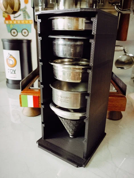 Kệ Đứng Chứa Giỏ Lọc Filter Basket 58mm Cho Barista Tại Gia - Image 1