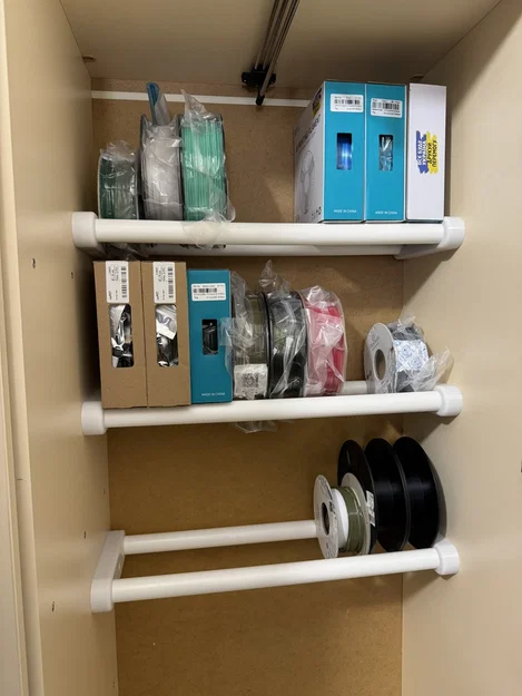 Giá treo cuộn filament gắn hông (Side-Wall Filament Storage) - Image 3