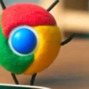 Mô hình 3D nhân vật Google Chrome độc đáo cho bàn làm việc