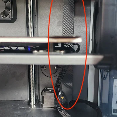 Creality K1 - Ốp che cáp bên trong (Internal Cable Covers)