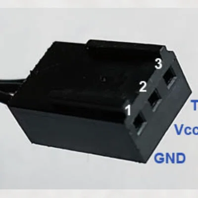 Tự in vỏ bọc đầu nối Male Molex bằng đầu cắm 2.54mm cực tiện
