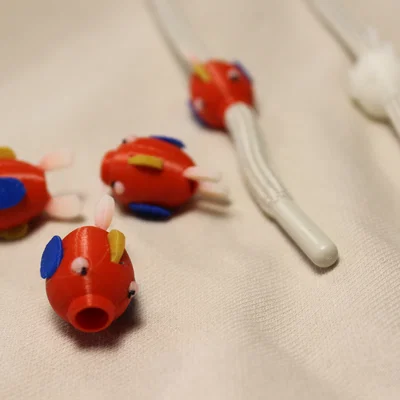 Hạt Cá Cartoon (Cartoon Fish Bead)