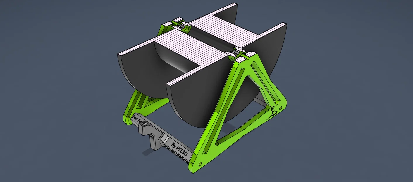 Giá đỡ cuộn 8Kg cho spool ArianePlast (Spool Holder For 8Kg Spool From ArianePlast) - Image 1