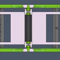 Giá đỡ cuộn 8Kg cho spool ArianePlast (Spool Holder For 8Kg Spool From ArianePlast) - Thumbnail 2